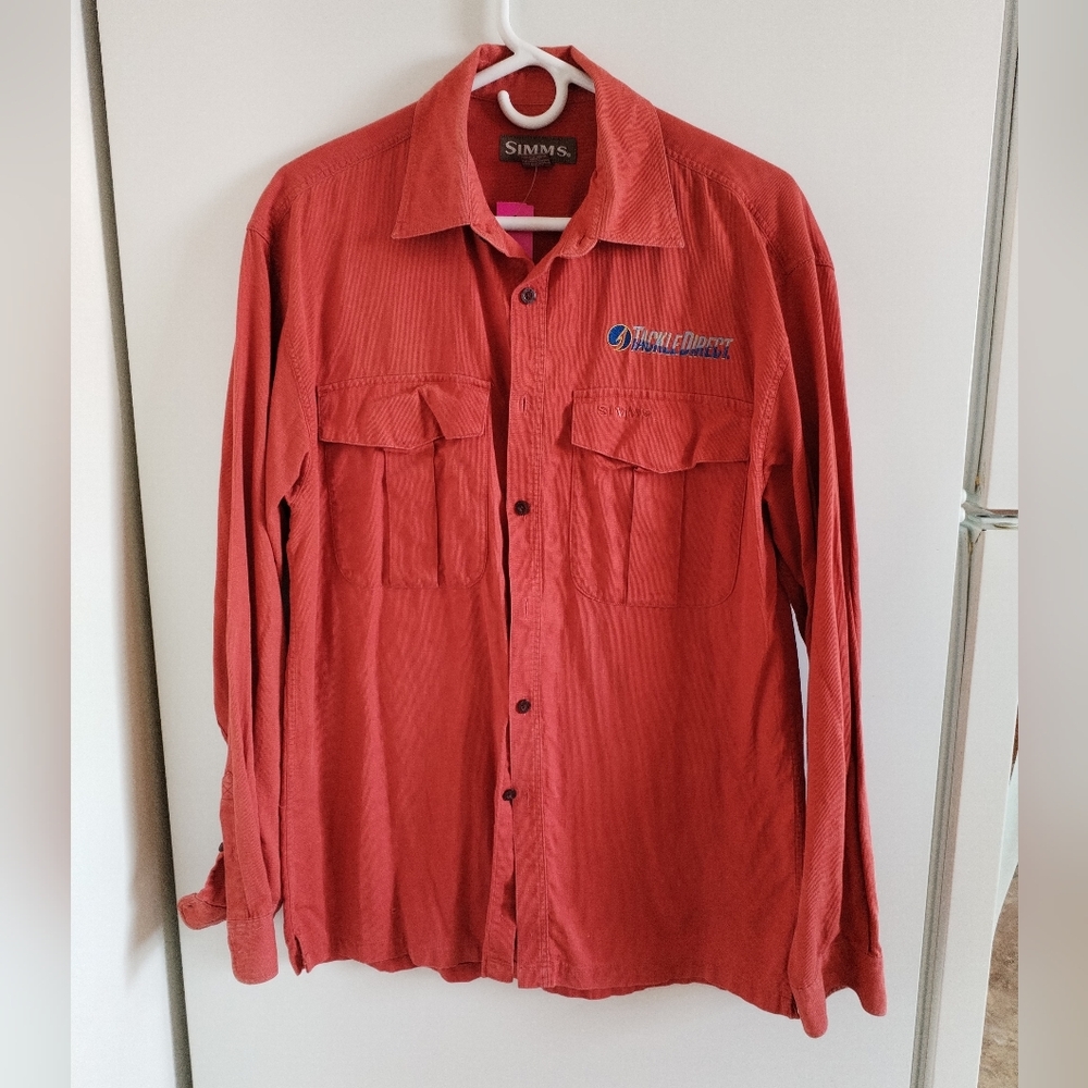 Simms Men's Red shirt